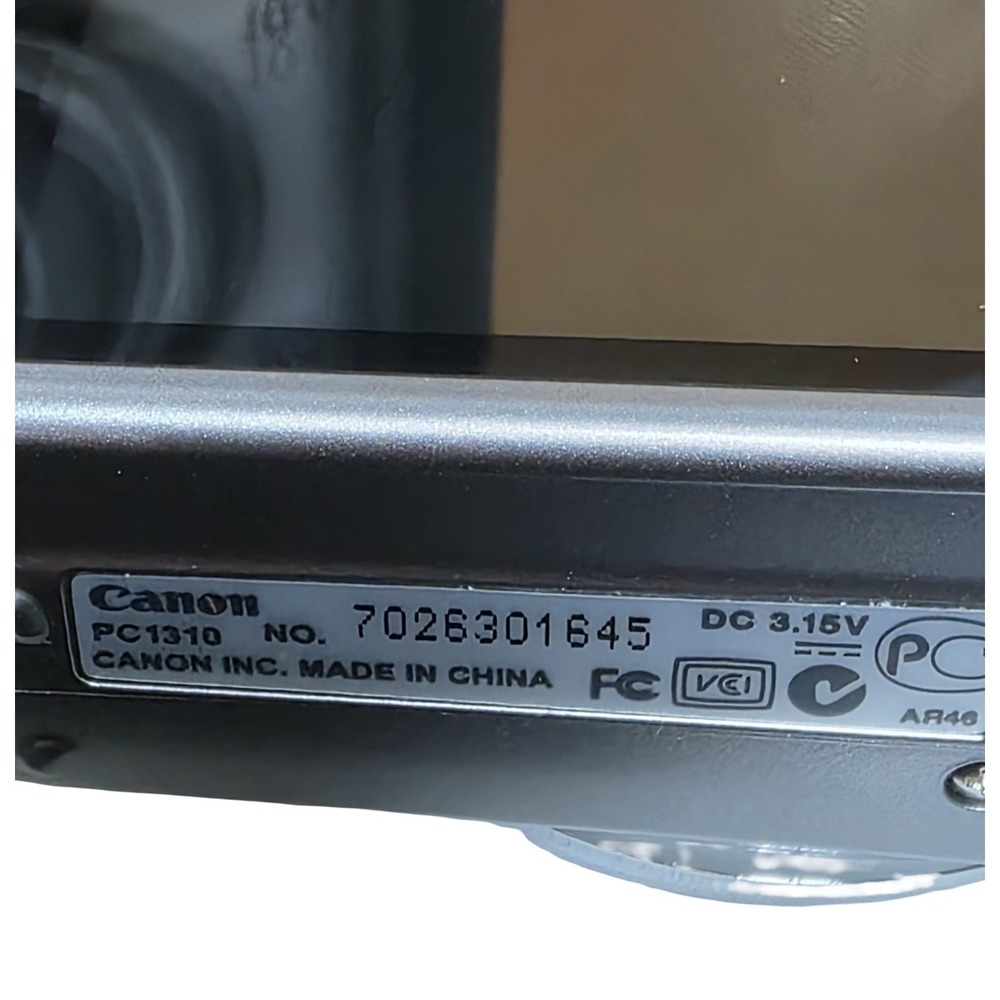 Canon PowerShot A2000 IS 10.0MP Digital Camera Gunmetal and Silver SD Card Cable - Picture 10 of 14